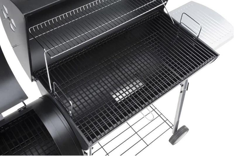 Kentucky Smoker Charcoal BBQ - Black