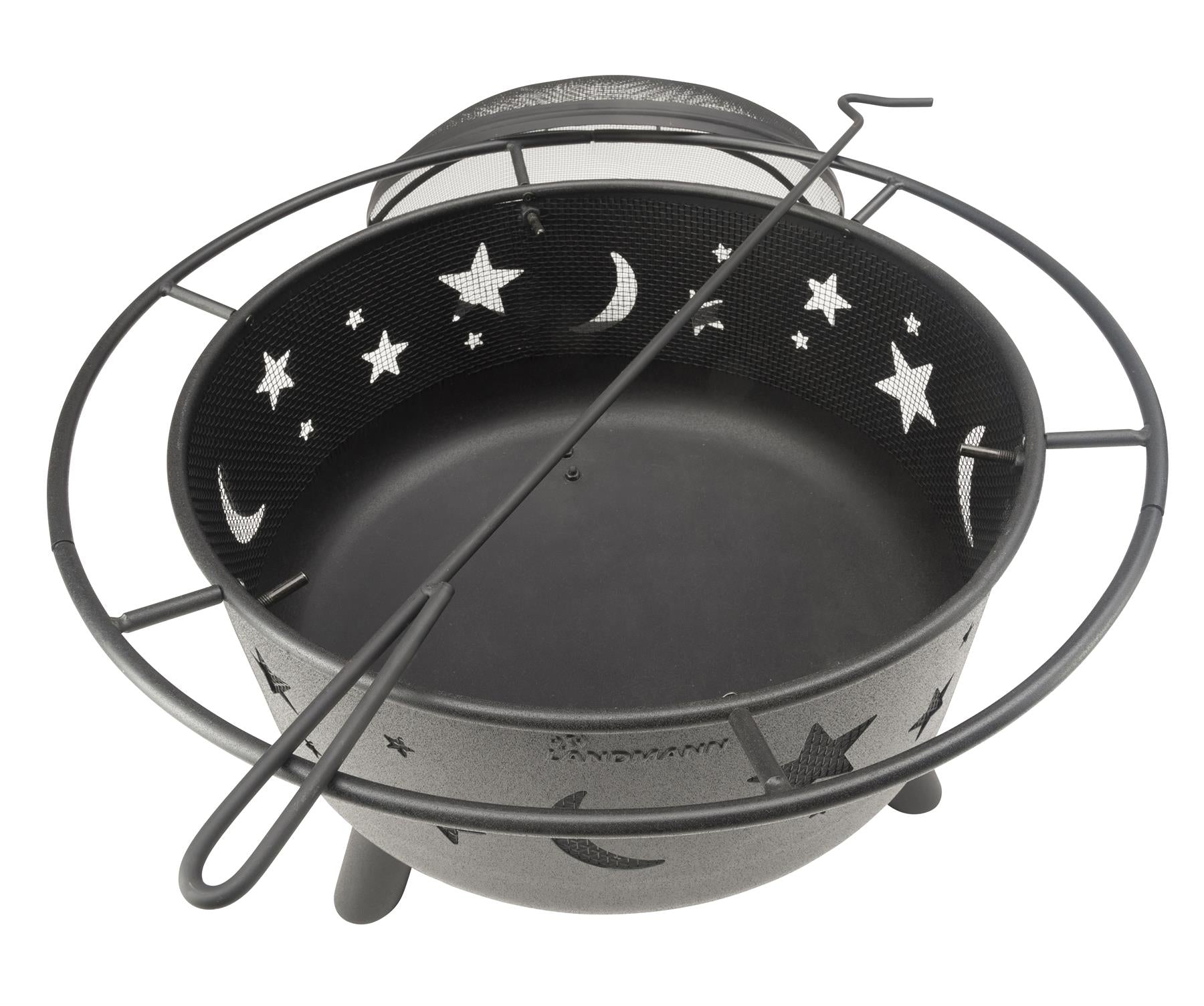 Stars and Moon Outdoor Firepit