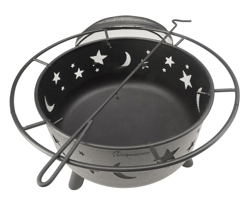 Stars and Moon Outdoor Firepit