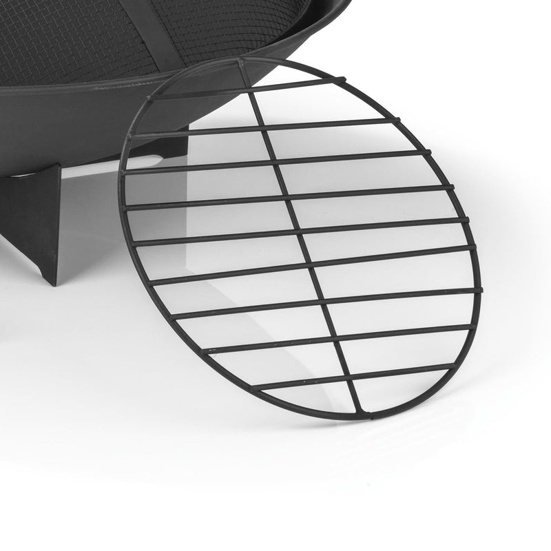 Outdoor Fire basket round lattice hood