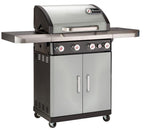 Rexon MCS Cook 4 .1 - 4 Burner Gas BBQ - Stainless Steel