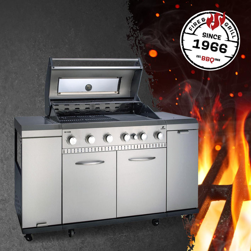 Rexon 6.1 - 6 Burner Gas Kitchen