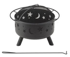 Stars and Moon Outdoor Firepit